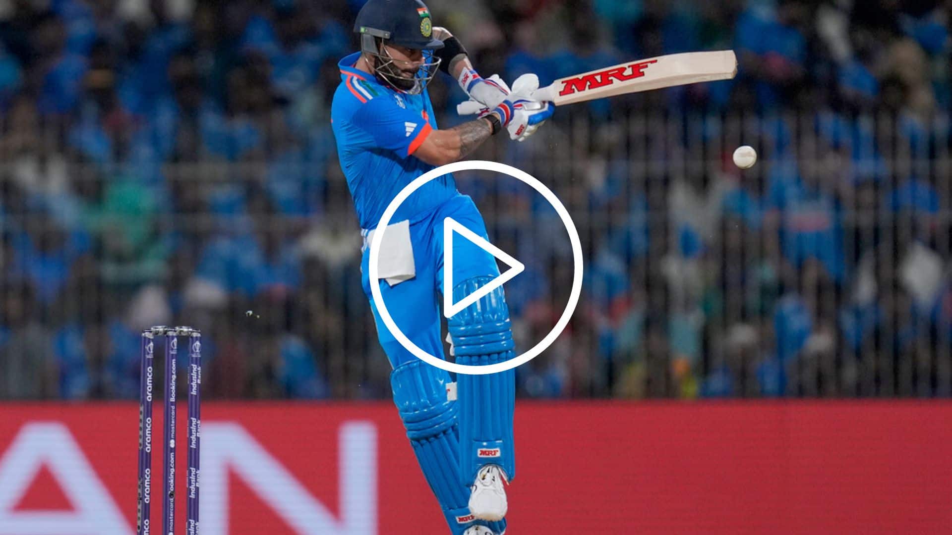 [Watch] Virat Kohli Completes 67th ODI Fifty With A Sensational Hook Shot